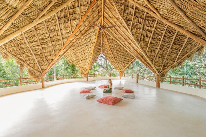 Image of rooftop yoga shala