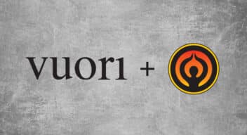Vuoir logo + Firelight emblem